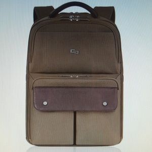Used solo apollo 15.6 inch Laptop Backpack, khaki